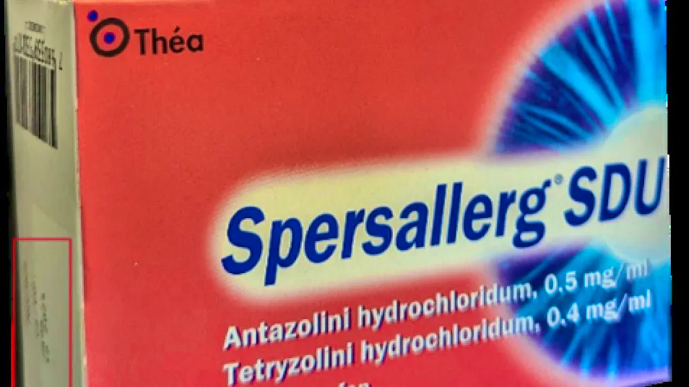 According to pharmacies, Spersallerg is used to treat eye irritation.