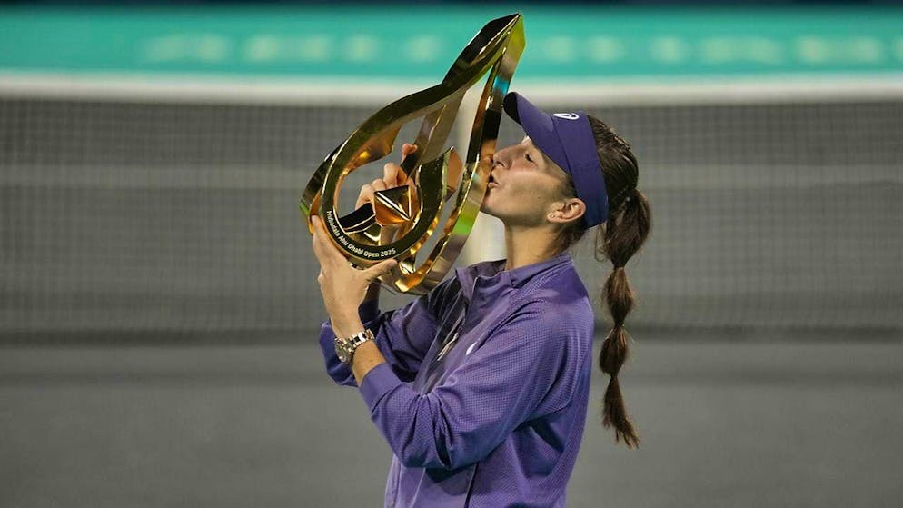 Belinda Bencic wins the tournament again - Gallery. Ninth tournament win, the first as a mom