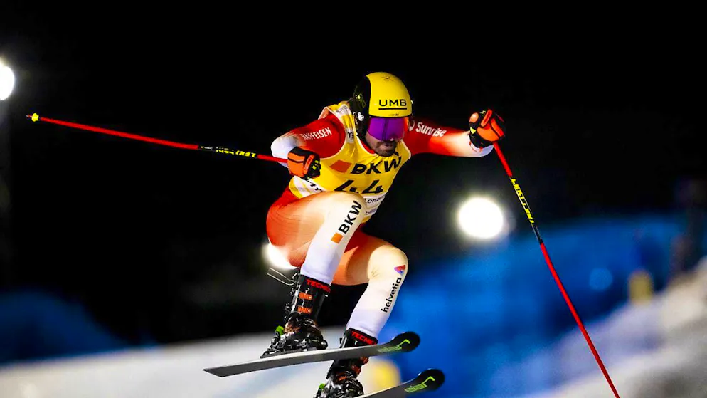 Ryan Regez drives to victory