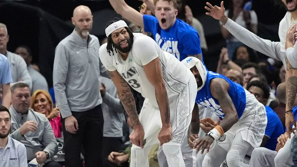 NBA. Pour sa première avec Dallas, Anthony Davis... se blesse
