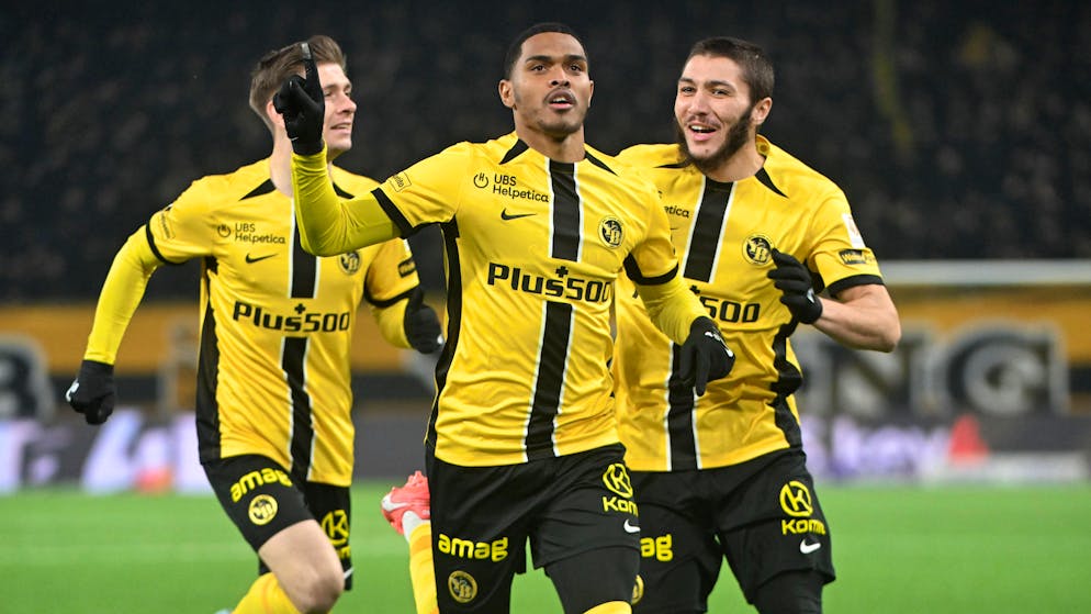 xG value 0.007. YB newcomer Rayan Raveloson inspires with dream goal