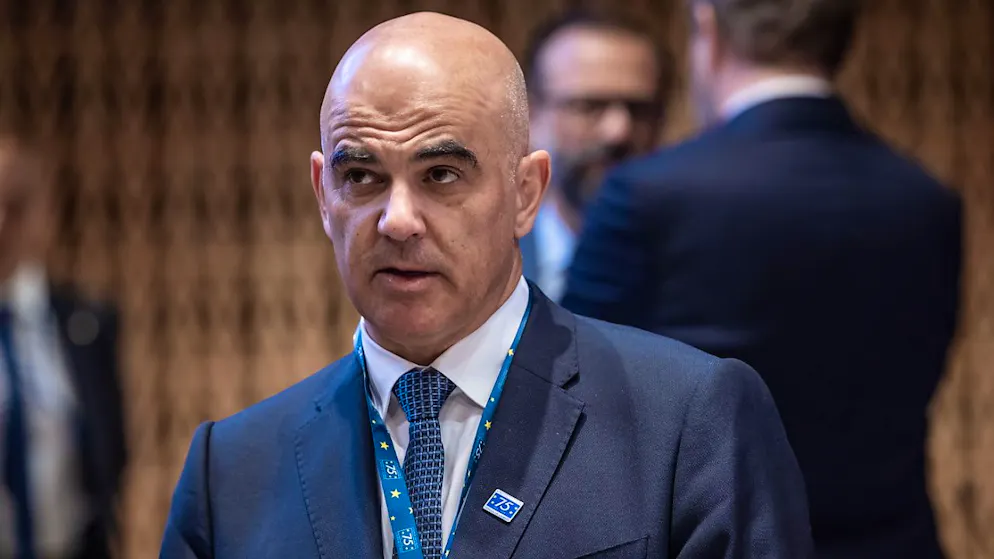 Alain Berset est secrétaire général du Conseil de l'Europe depuis le 18 septembre 2024 (archives).