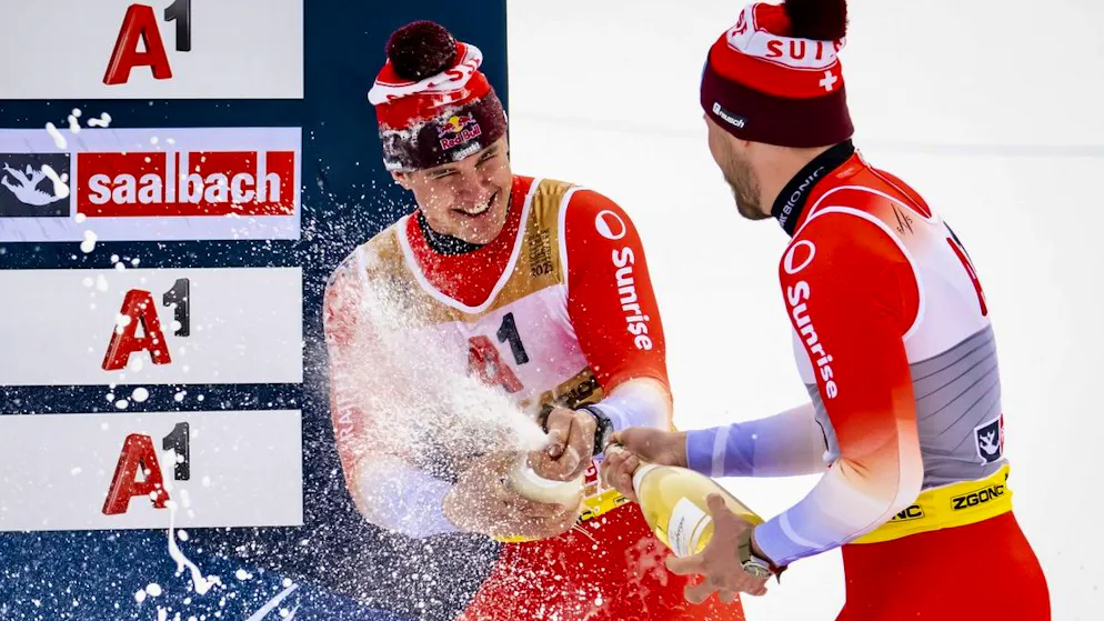 «Je ne m'y attendais pas». Franjo von Allmen, ce gamin qui a fait mieux que Marco Odermatt et Beat Feuz