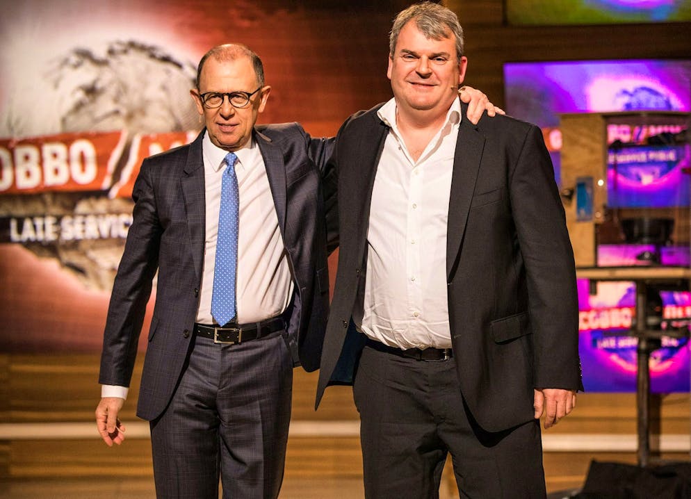 The last "Giacobbo/Müller" show was broadcast in December 2016. The popular latenight format, which enjoyed strong ratings, was broadcast on SRF from 2008 to 2016.