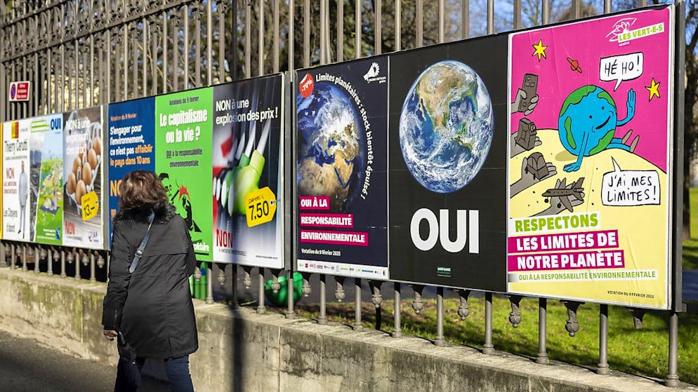 Le peuple suisse a dit non dimanche à l'initiative pour la responsabilité environnementale (archives).