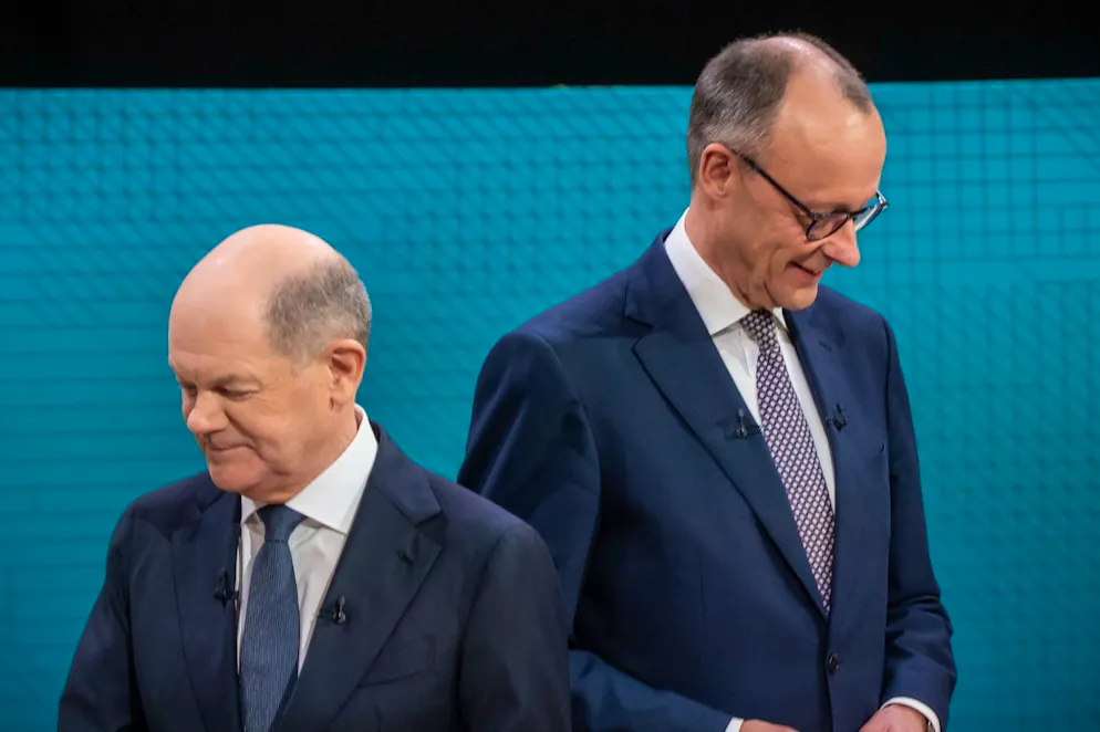 Nicht immer einig: Olaf Scholz (l.) und Friedrich Merz (r.)