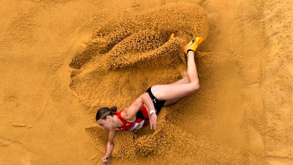 Kälin like Ehammer - world class in the long jump as an all-around athlete