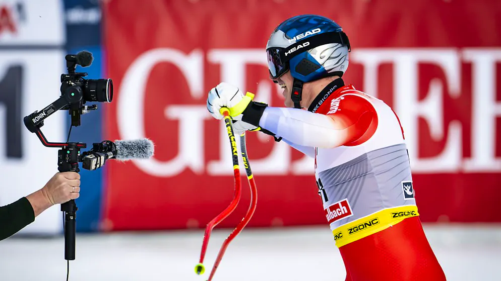Mondiaux: von Allmen sacré en descente, Monney en bronze - Gallery. Franjo von Allmen a très vite compris que sa course valait de l'or.