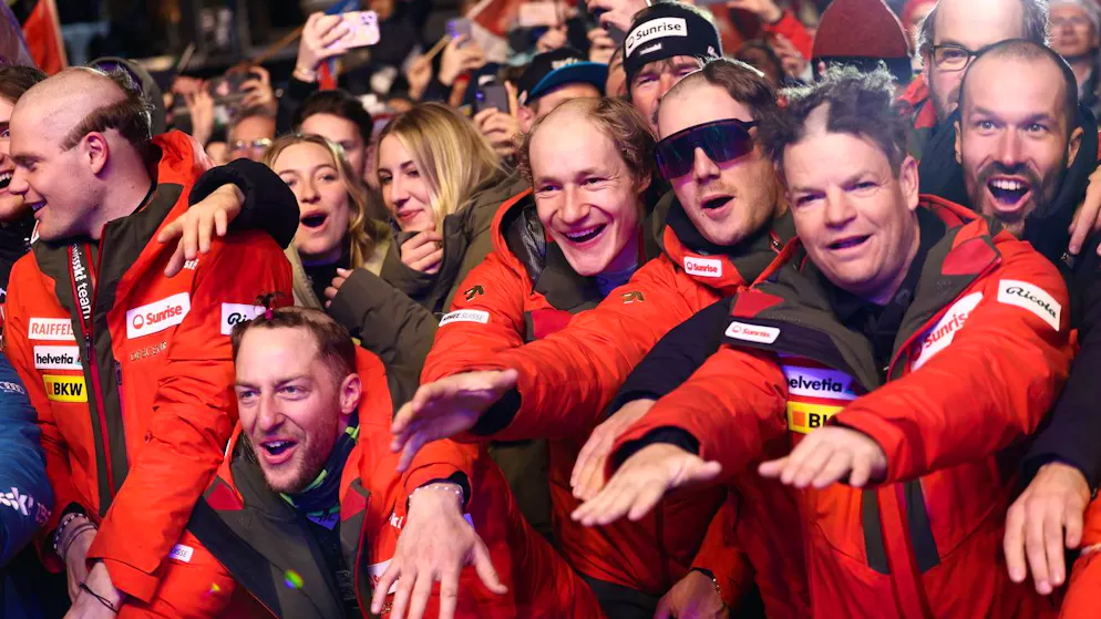 Ski alpin : coiffure équipe de Suisse. Des images qui resteront dans les mémoires...