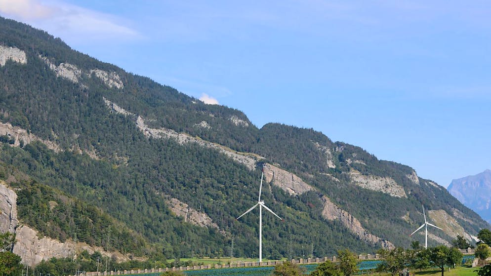 La seconda pala eolica nella zona Oldis a Haldenstein dovrebbe sorgere a 800 metri dalla prima, entrata in esercizio nel 2013.