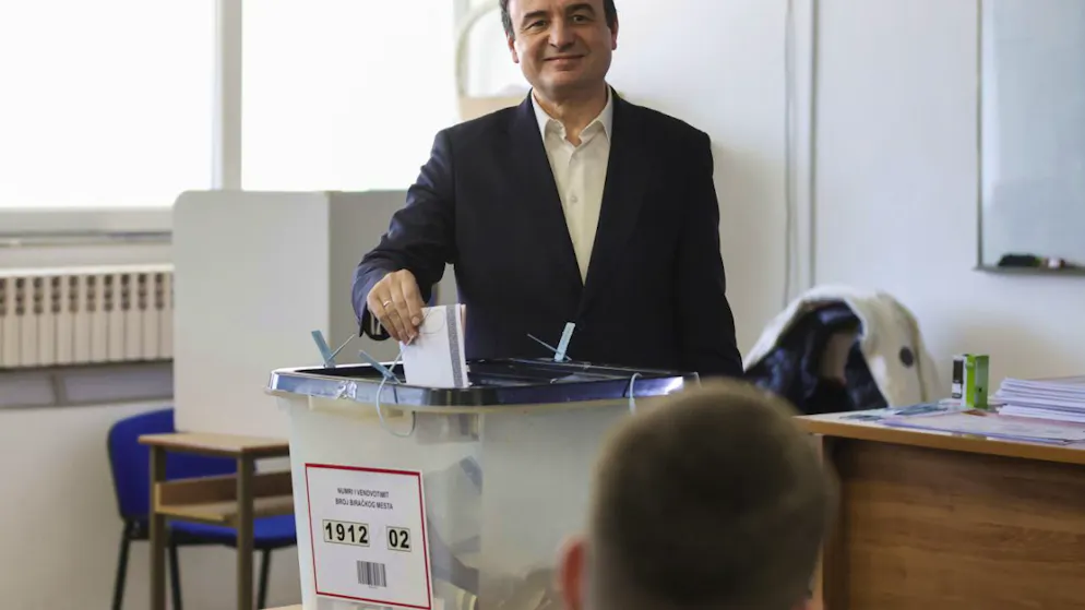 La victoire du Premier ministre sortant, Albin Kurti, semble assurée.