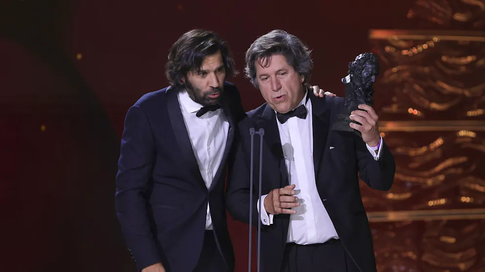 Le prix a été reçu par un représentant du distributeur du film en Espagne.