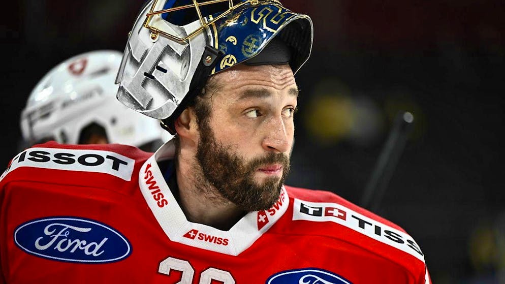 The Swiss goalie Sandro Aeschlimann made the best advertisement for himself at the third tournament of the Euro Hockey Tour this season