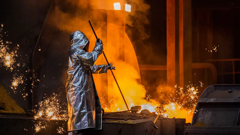 Abermals will US-Präsident Donald Trump Zölle auf Stahl und Aluminium einführen. Beim ersten Mal hatten sich die Importe halbiert. Die EU will verhandeln - und signalisiert Entschlossenheit. (Symbolbild)
