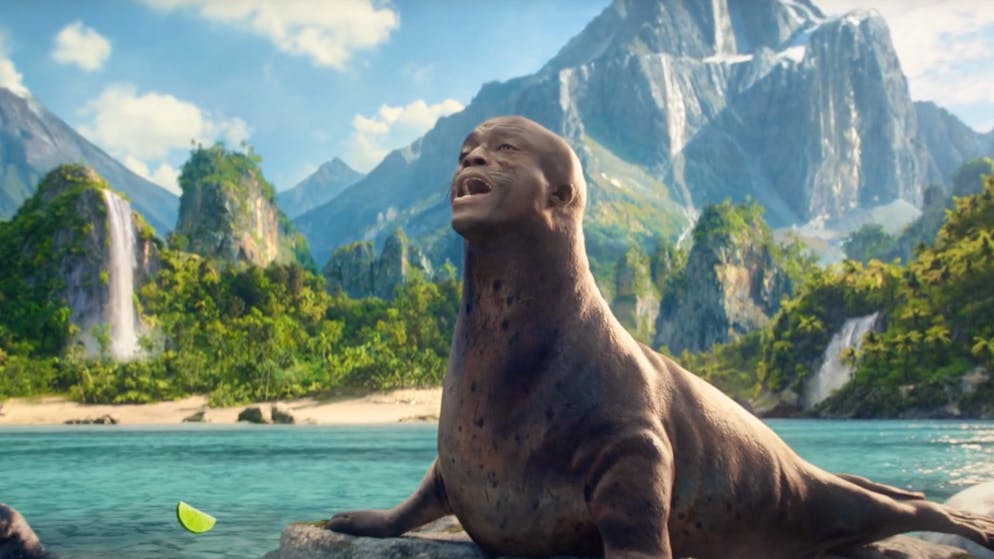 Federer and Seal as a seal. These five commercials will be remembered from the Super Bowl
