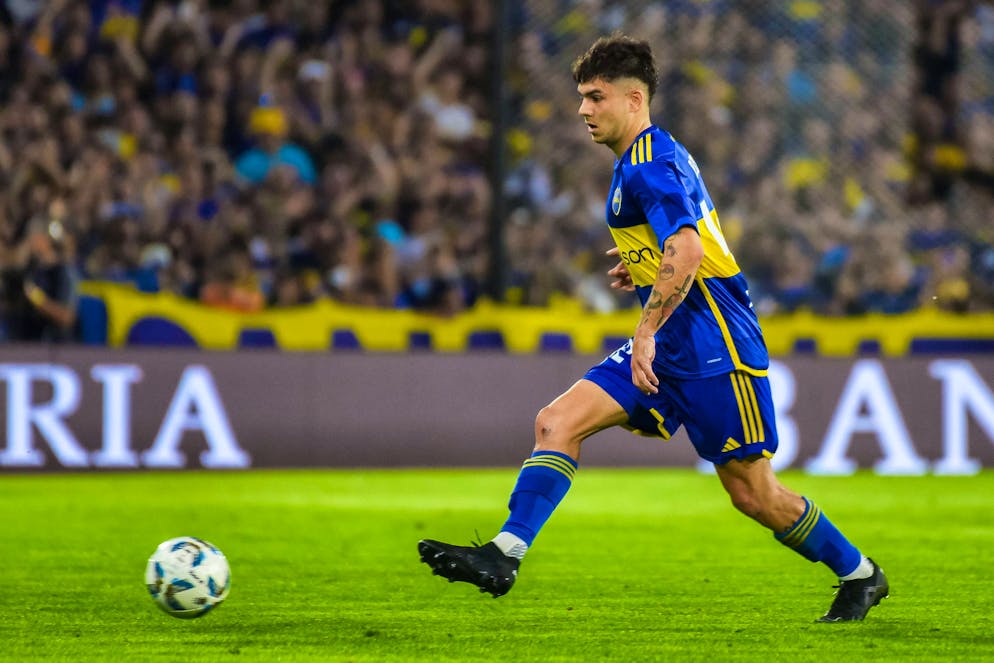Lucas Blondel has been playing for Boca Juniors in Buenos Aires since 2023.