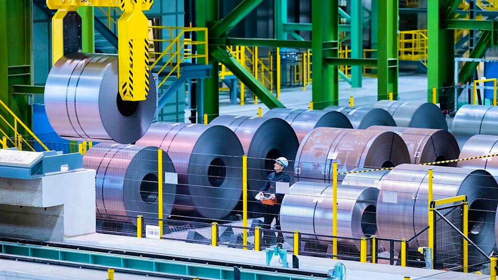 US President Donald Trump has announced US tariffs on imports of steel and aluminum. (archive picture)