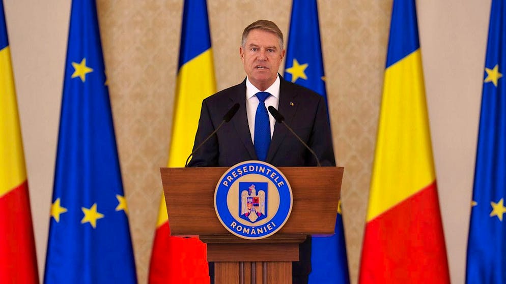 ARCHIVE - Romanian President Klaus Iohannis. Photo: Vadim Ghirda/AP/dpa