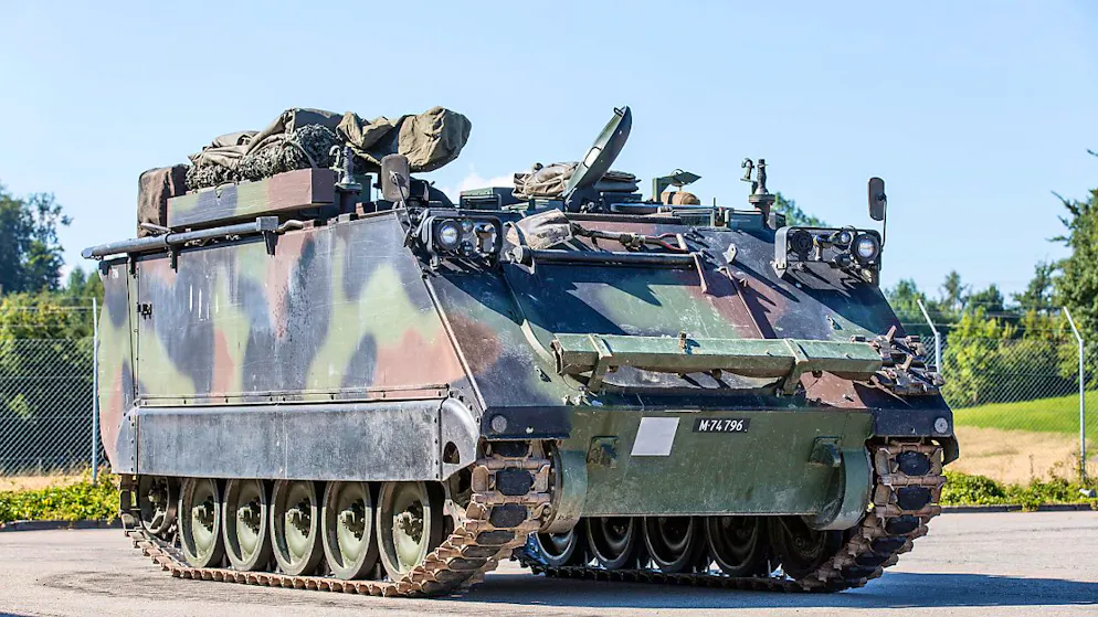 Le char de grenadiers M113 a été conçu dans les années 1960 (archives).