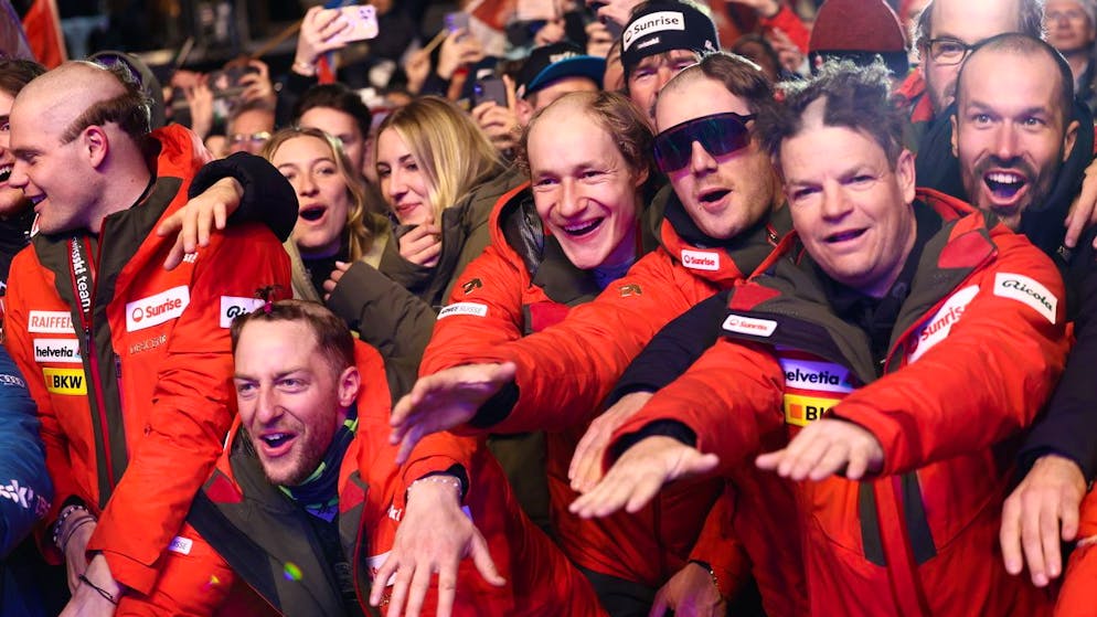 Reactions to the hairstyles of the ski stars. 