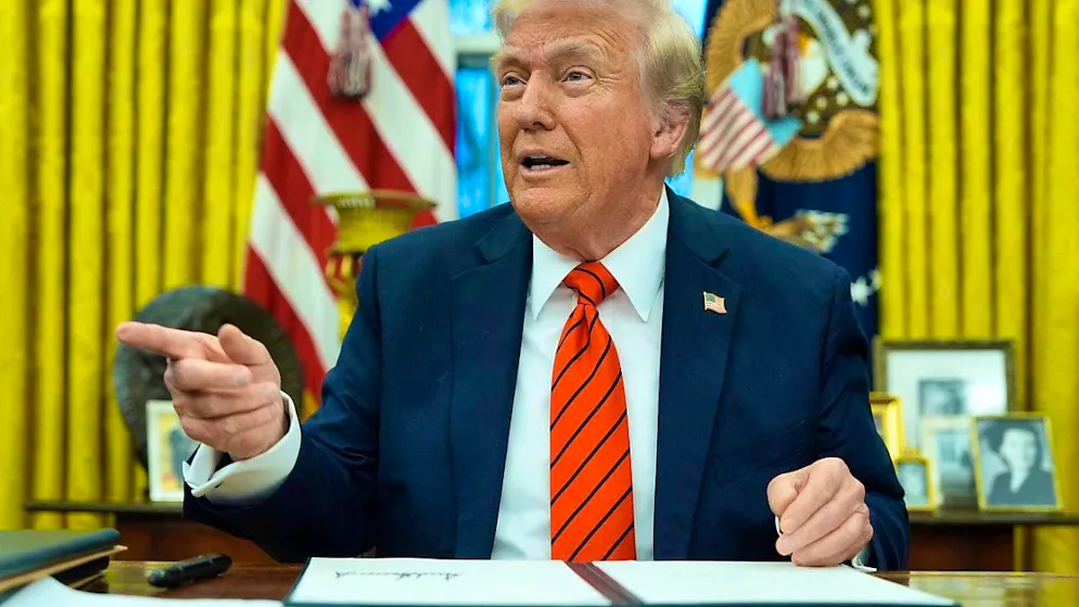US President Donald Trump has recently voiced controversial plans for the Gaza Strip. Photo: Alex Brandon/AP/dpa