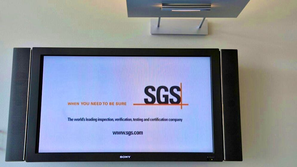 Goods testing group SGS generates more sales in 2024 than in the previous year (archive image)