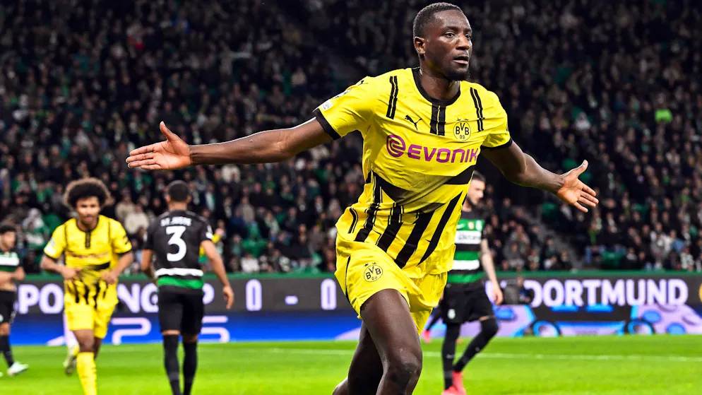 Serhou Guirassy traf auch in den Knockouts gegen Sporting Lissabon.