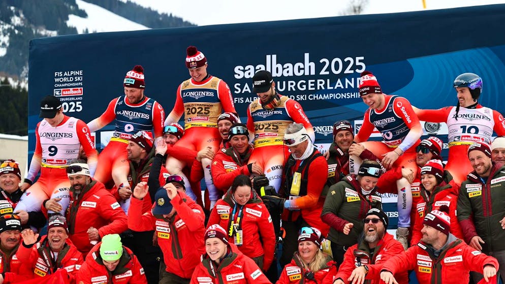 Triple victory. Franjo von Allmen on the Swiss combined madness: 
