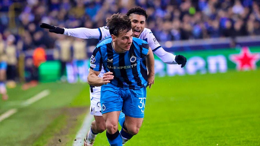 Switzerland's Ardon Jashari gets the better of Ederson