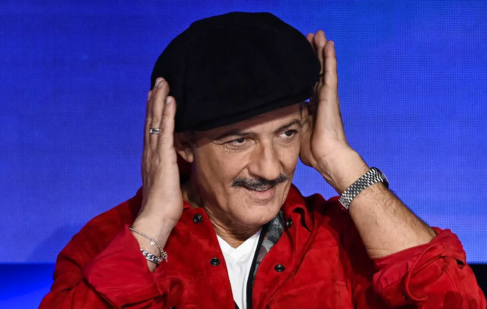 Rosario Fiorello in un'immagine del 2024, ai margini del festival di Sanremo 