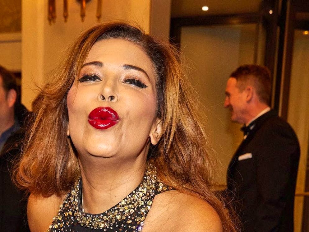 Patricia Blanco at the Hamburg Press Ball 2020.