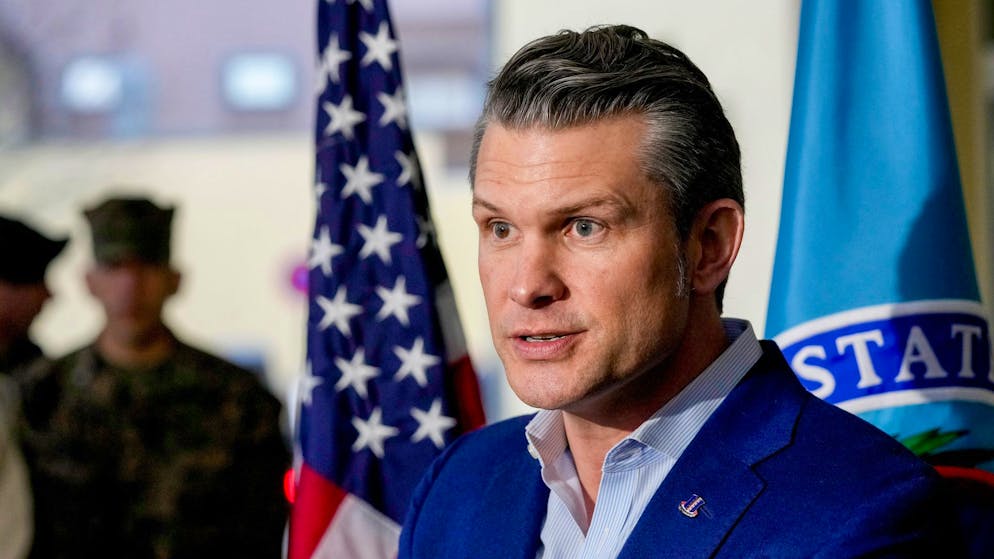 US-Verteidigungsminister Pete Hegseth.