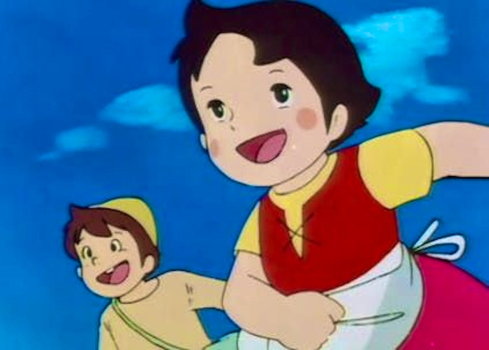 "Heidi", here the original film from 1974, returns. 