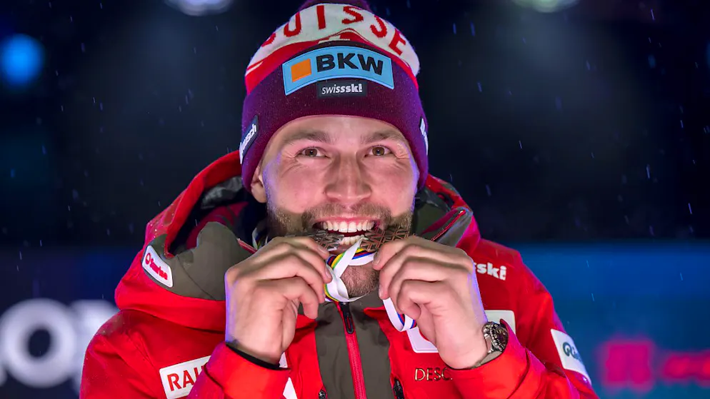 Schweizer zelebrieren ihre Festspiele an der WM in Saalbach - Gallery. Auch Monney gewinnt zum zweiten Mal Edelmetall nach Bronze in der Abfahrt