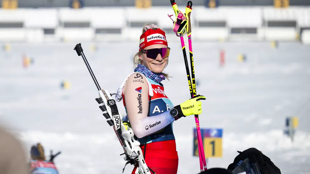 Amy Baserga et ses équipiers rêvent de médaille en relais mixte.