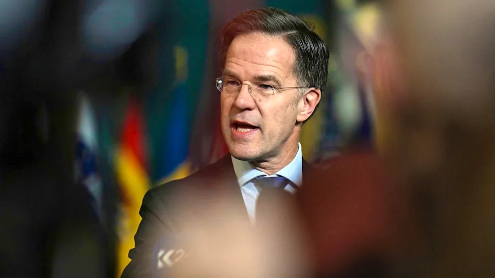 Nato Secretary General Mark Rutte. Photo: Harry Nakos/AP/dpa/archived image