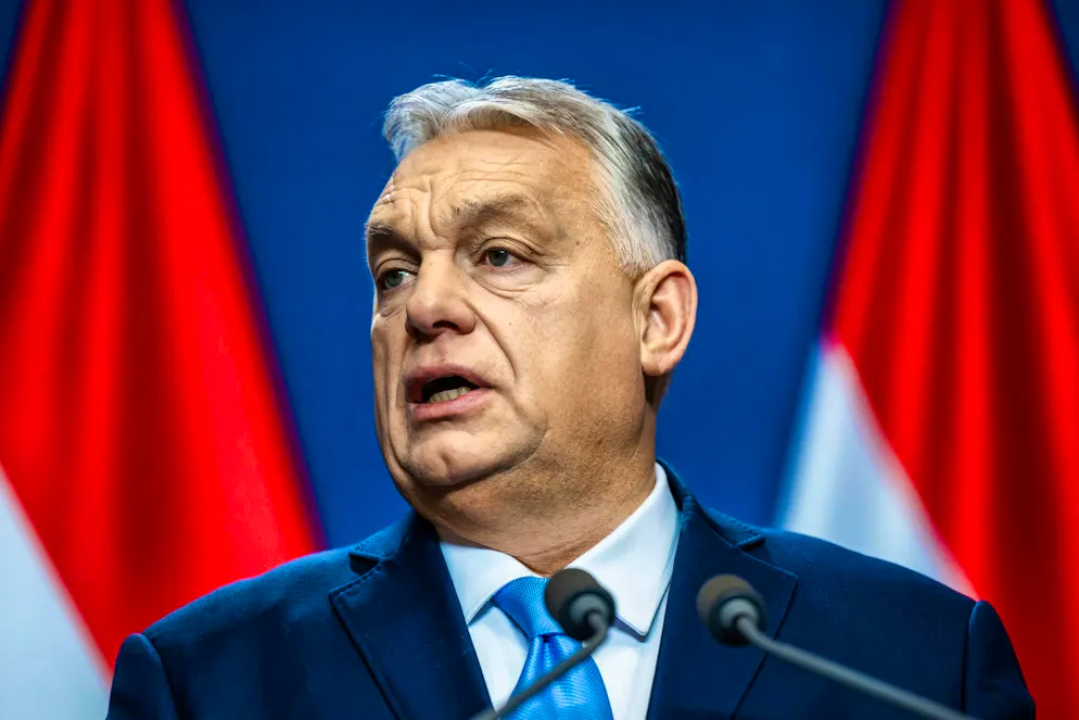 Hungary's Prime Minister Viktor Orban blocked an EU decision to extend sanctions against Russia for weeks. (archive image)