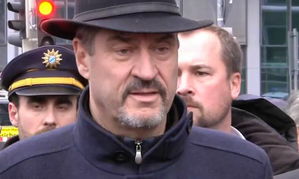 Markus Söder am Donnerstag vor den Medien
