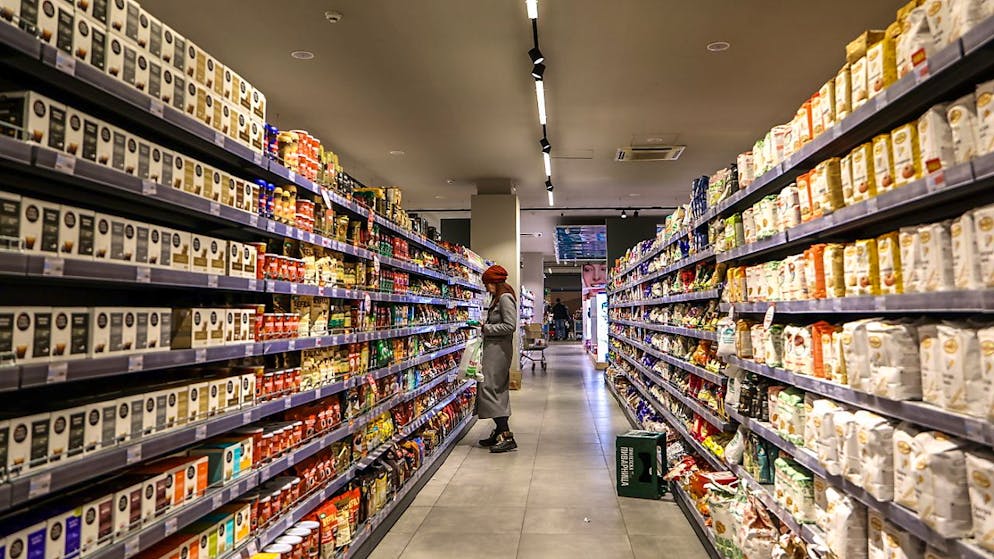 Nei Paesi balcanici l'iniziava ha preso piede. Nella foto, un supermercato a Skopje, nella Macedonia del Nord. (Foto archivio)