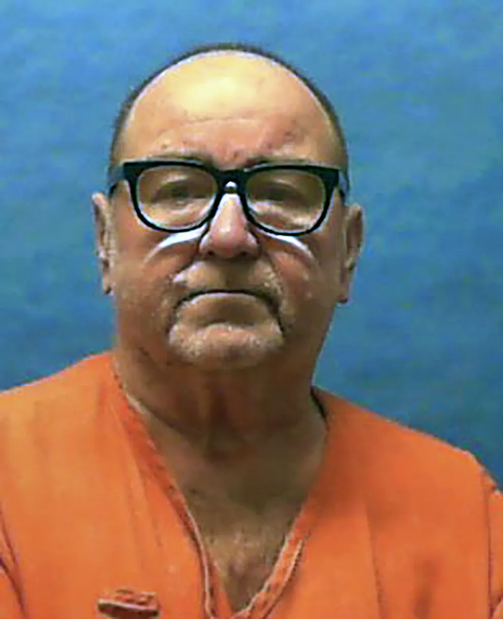 Cette photo non datée fournie par le département correctionnel de Floride montre James Dennis Ford, un double meurtrier condamné à mort qui doit être exécuté le jeudi 13 février 2025. (Département correctionnel de Floride via AP)