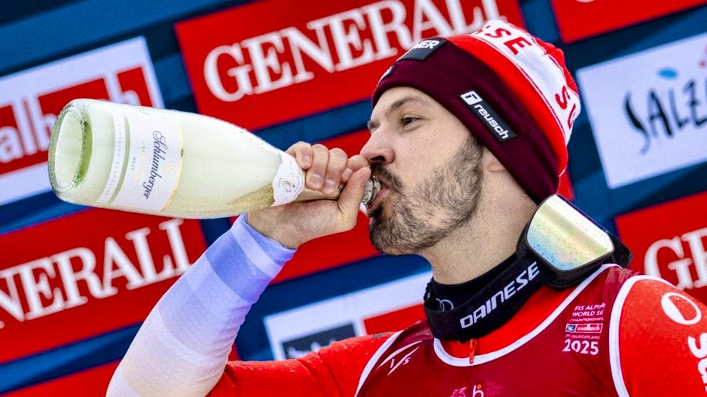 Two medals - but not full satisfaction - Gallery. This is also Loïc Meillard's second World Championship medal in the second race in Saalbach