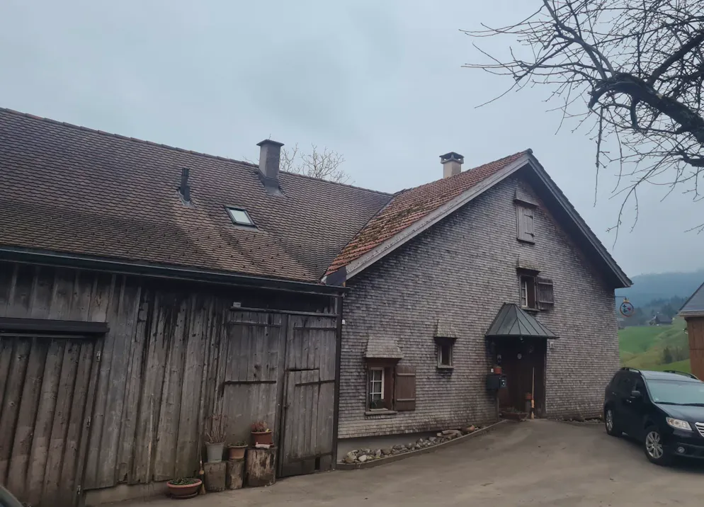 Markus Ritter. Der Bauernverbandspräsident lebt mit seiner Familie in einem alten Tafelhaus.