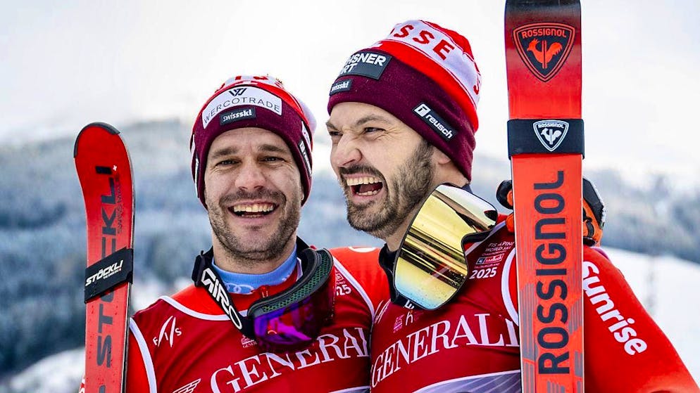 Two medals - but not full satisfaction - Gallery. In the World Championship giant slalom, silver goes to Tumler, bronze to Meillard