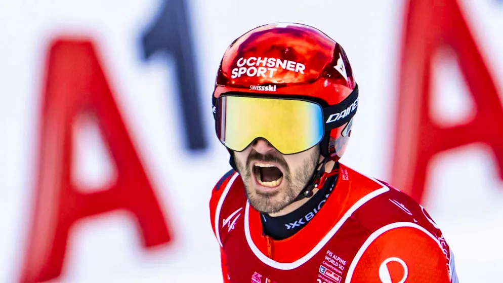 Only the surprising Haaser better than the Swiss trio - Gallery. Loïc Meillard wins bronze after winning the team combined title