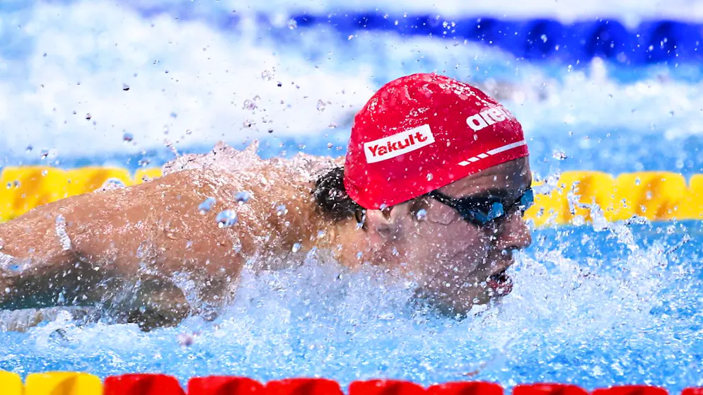 Noè Ponti a brillé pour sa première course de l'année en grand bassin