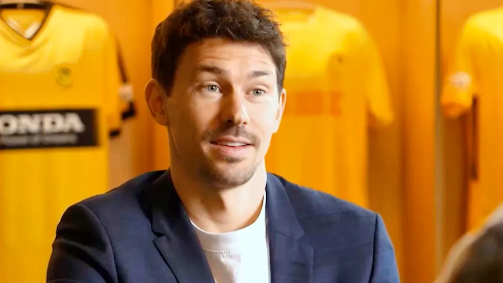 Fassnacht on his England adventure. 