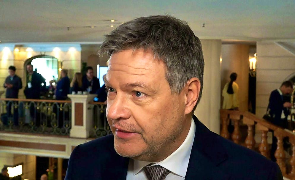 Vice Chancellor Robert Habeck finds harsh words.