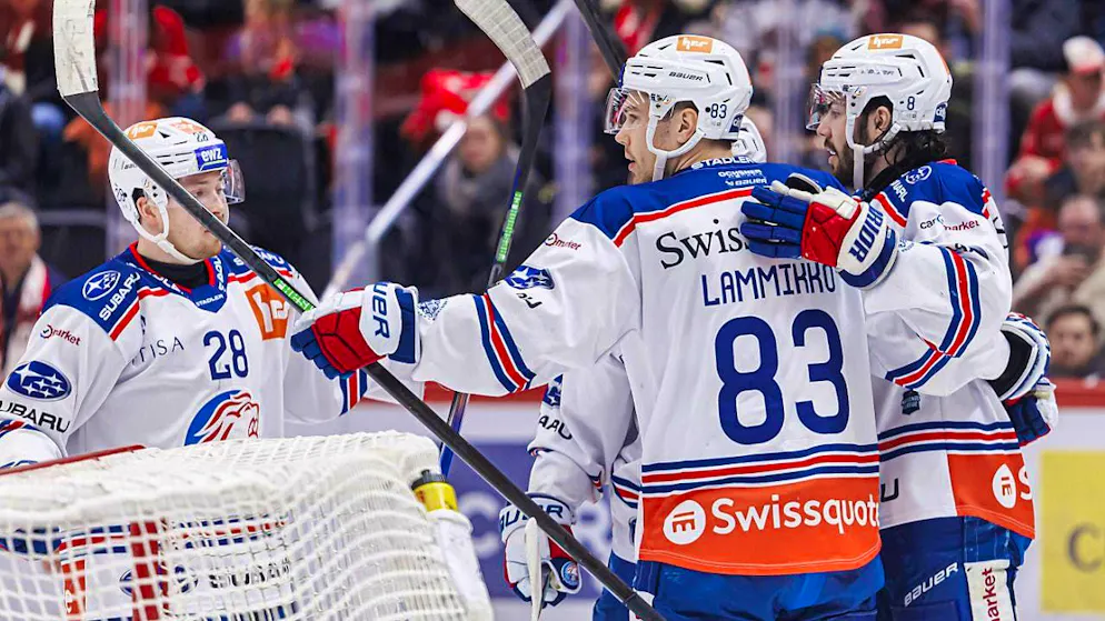 The ZSC Lions win at leaders Lausanne in a penalty shootout