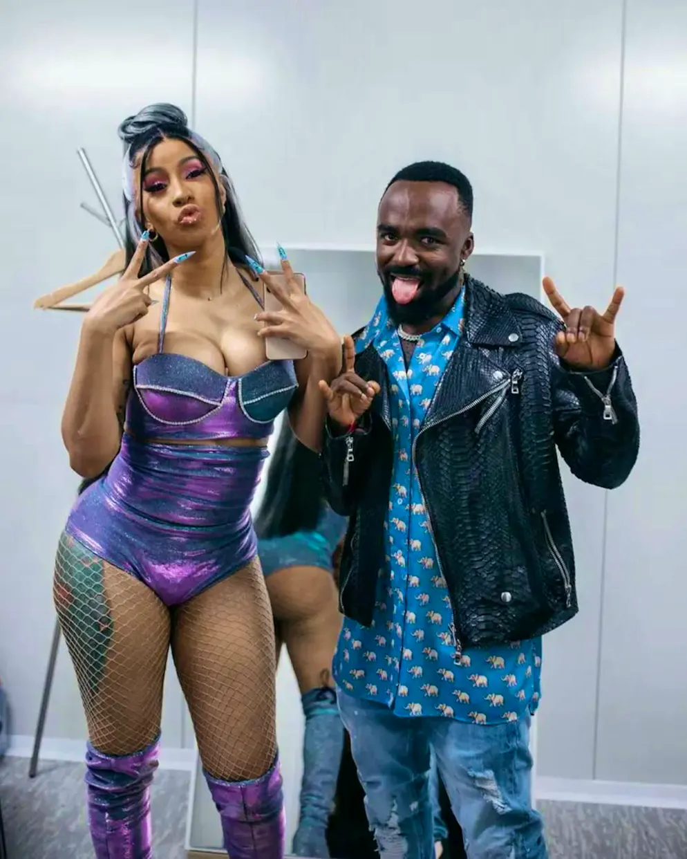 Travis the Creator with Cardi B.