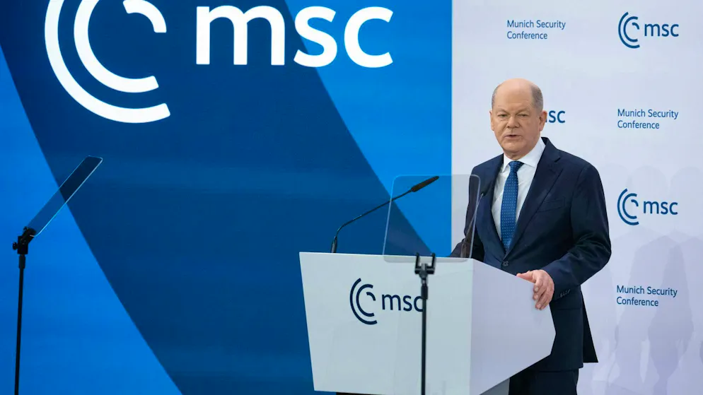 Five lessons from the Munich Security Conference - Gallery. Expected to attend a special meeting in Paris this Monday: German Chancellor Olaf Scholz.